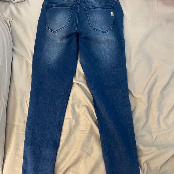 1822 Maternity Skinny Jean w/Side Panel, sz24 - Picture 4 of 5